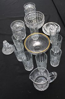 Group Of Assorted Waterford Glass Items