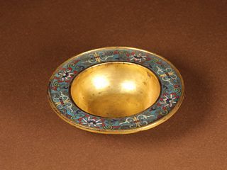 A Cloisonne Bowl