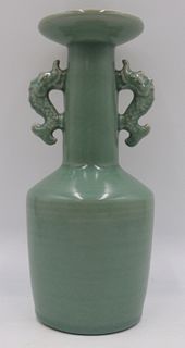 Chinese Song Style Vase with Fish Handles.