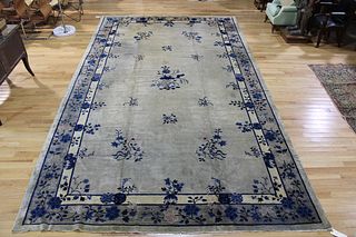 Antique And Finely Hand Woven Chinese Carpet