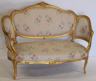 Antique And Finely Carved Louis XV Style Giltwood