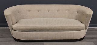 Midcentury Style Upholstered Sofa By Schnadig.