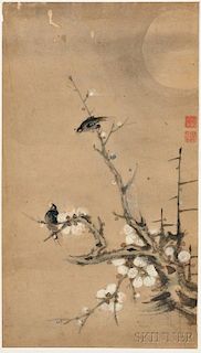 Two Birds on a Plum Tree