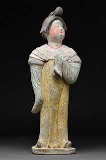 CHINESE TANG DYNASTY TERRACOTTA ‘FAT LADY’ - TL TESTED