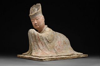 CHINESE TANG DYNASTY TERRACOTTA EUNUCH - TL TESTED