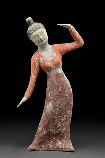CHINESE TANG DYNASTY DANCING LADY - TL TESTED