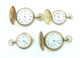 4 Gold Pocket Watches