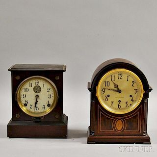 Two Seth Thomas Shelf Clocks