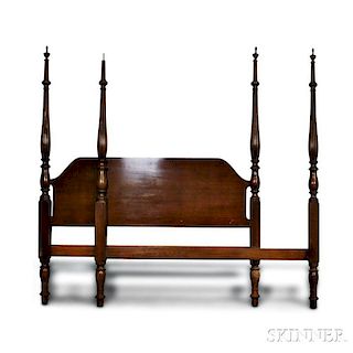Federal-style Walnut Tall Post Bed