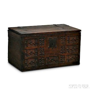 Small Carved Hardwood Box