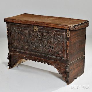 Carved Druze-type Chest