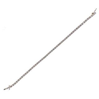Tiffany &amp; Co 18k Gold Diamond Line Bracelet
