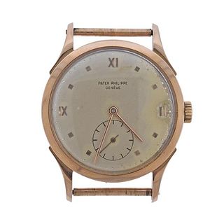 Patek Philippe Calatrava 18k Rose Gold Watch 1589