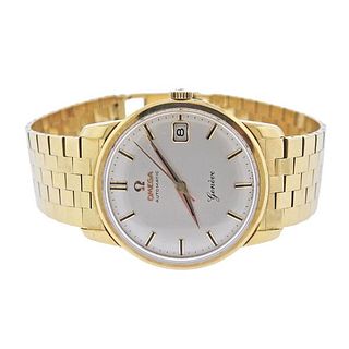 Omega 1960s 18k Gold Automatic Watch 