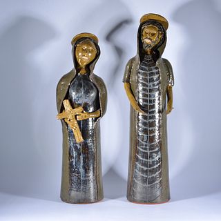 Marvin Bailey Jesus & Mary figures