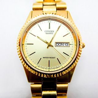Citizen Quartz 6100-R00391 RC Gold-tone Watch