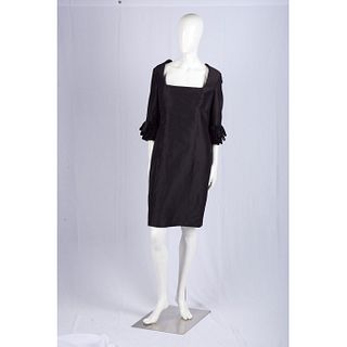 Escada Black Silk Dress