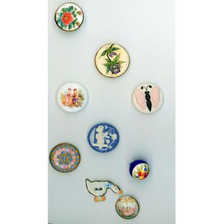 A Small Card of Assorted Ceramic Buttons