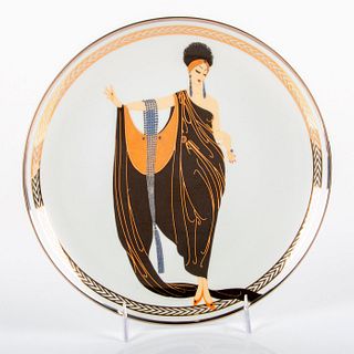 Franklin Mint House of Erte Collector Plate, Glamour