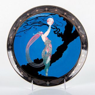 Royal Doulton House of Erte Collector Plate, Fireflies