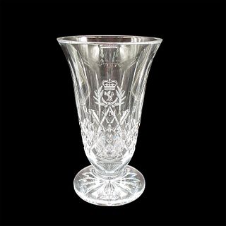 Waterford Crystal Lismore Vase, Cunard Queen Mary 2