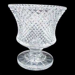 Vintage Large Crystal Trophy Vase