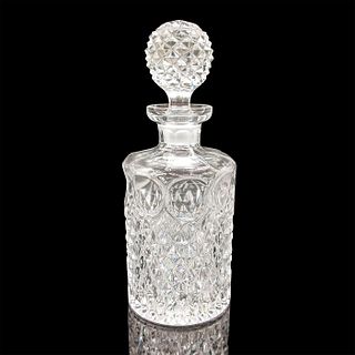 Vintage Crystal Liquor Decanter With Stopper