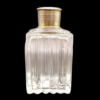 Antique Art Deco Style Glass Perfume Bottle