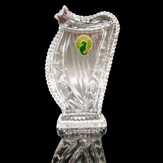 Waterford Lead Crystal Harp Paperweight