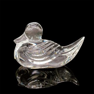 Waterford Lead Crystal Duck Paperweight