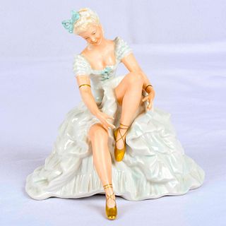 Unterweissbach German Porcelain Figurine, Ballerina