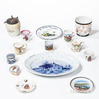 Varied Group of Ceramics