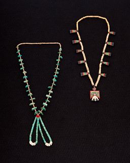 Two Pueblo necklaces