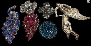 Gorgeous Collection Rhinestone Brooch Pins