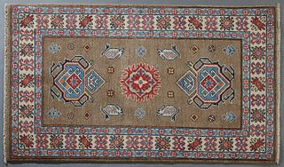Uzbek Kazak Carpet, 3' x 5'.