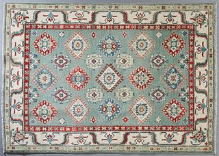 Uzbek Kazak Carpet, 4' 10 x 6' 10.