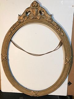 Antique Oval Frame for Mirror or Picture