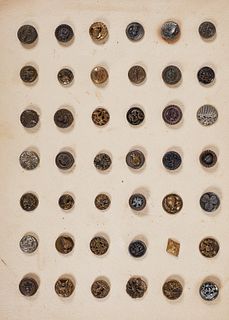 Collection of Antique Metal Buttons