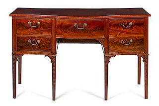 * An American Mahogany Sideboard Height 34 1/2 x width 58 x depth 23 1/2 inches.