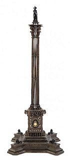 A Victorian Model of Nelson's Column Height 51 3/4 inches.