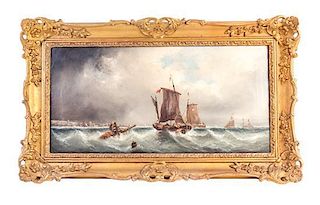 Artist Unknown, (English, 19th Century), Shipping Scene