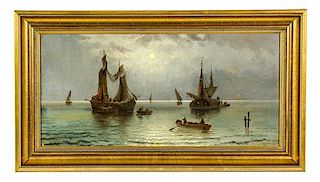 * Artist Unknown, (Continental, 19th/20th Century), Ships at Sea