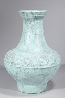Pair of Chinese Archaistic Ceramic Vases