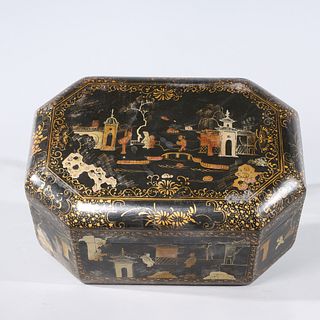 Chinese Gilt Lacquer Box