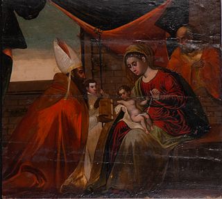Presentation of the Child Jesus in the Temple, Italian school of the 16th century