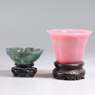 Two Chinese Wine Cups