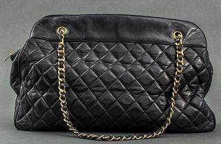 Chanel Black Quilted Leather Shoulder Bag