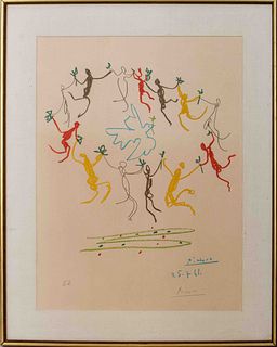 Picasso "La Ronde de la Jeunesse" Lithograph