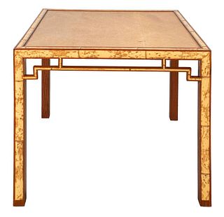 Asian Modern Chinoiserie Games Table
