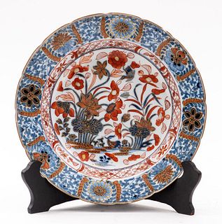 Chinese Imari Plate, 19th C.